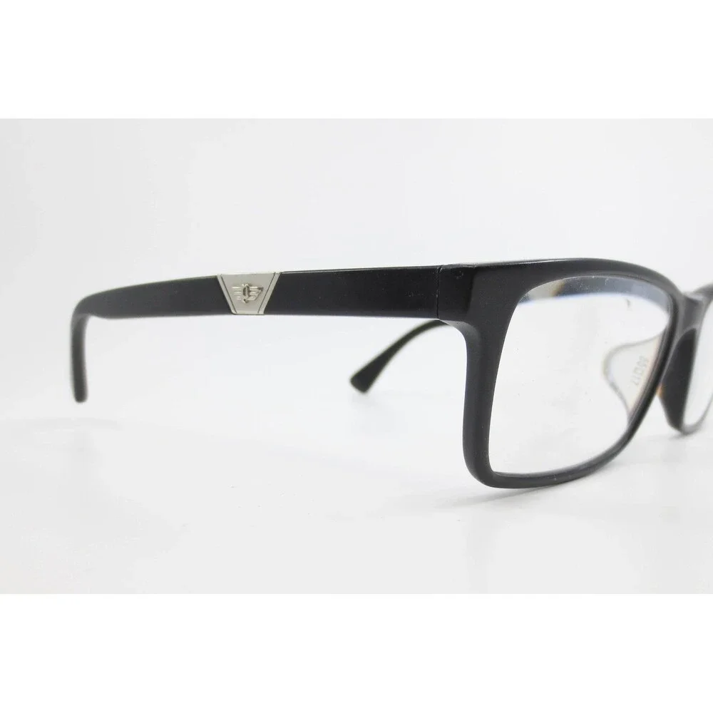 Police VPL436K Matte Black Rectangular Eyeglass Frames Col. 0703 55-17-145